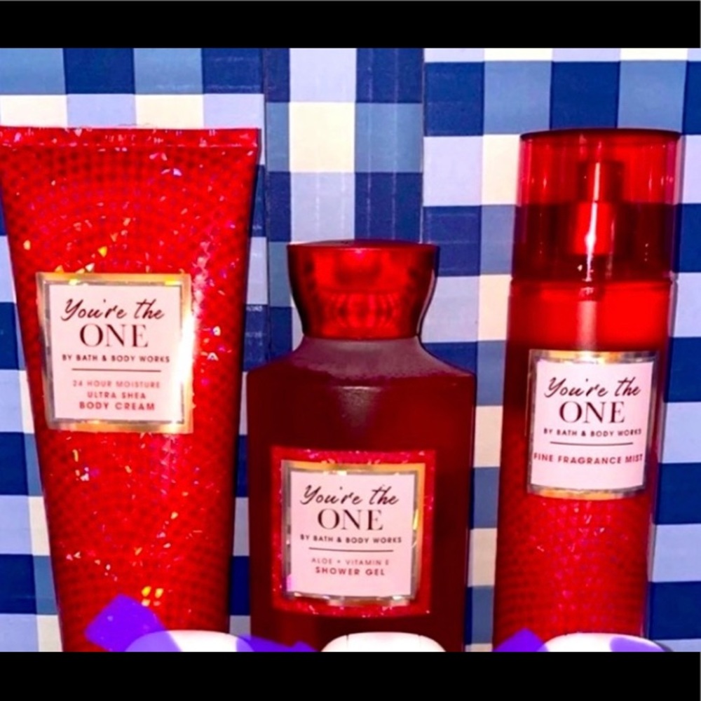 You’re The One 3 PC Set Bath and Body Works Set Brand New